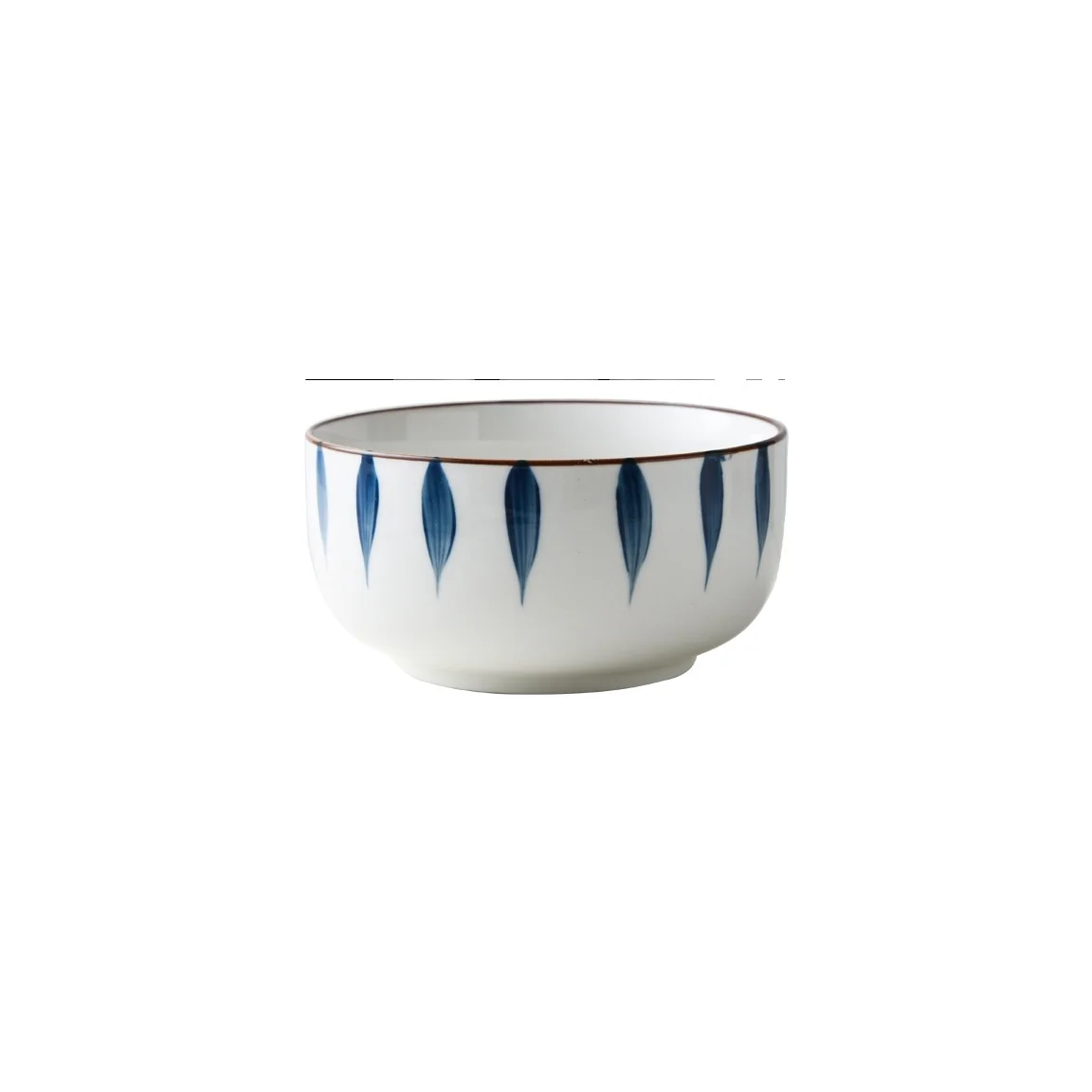 

Promotional 6 Inch Chiba Straight Bowl Small Ceramic Chinese Sets Decorative Bowl