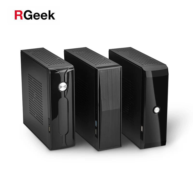 

RGeek Mini-ITX Chassis HTPC Case SECC 0.8mm Computer Cases Mini ITX PC Case