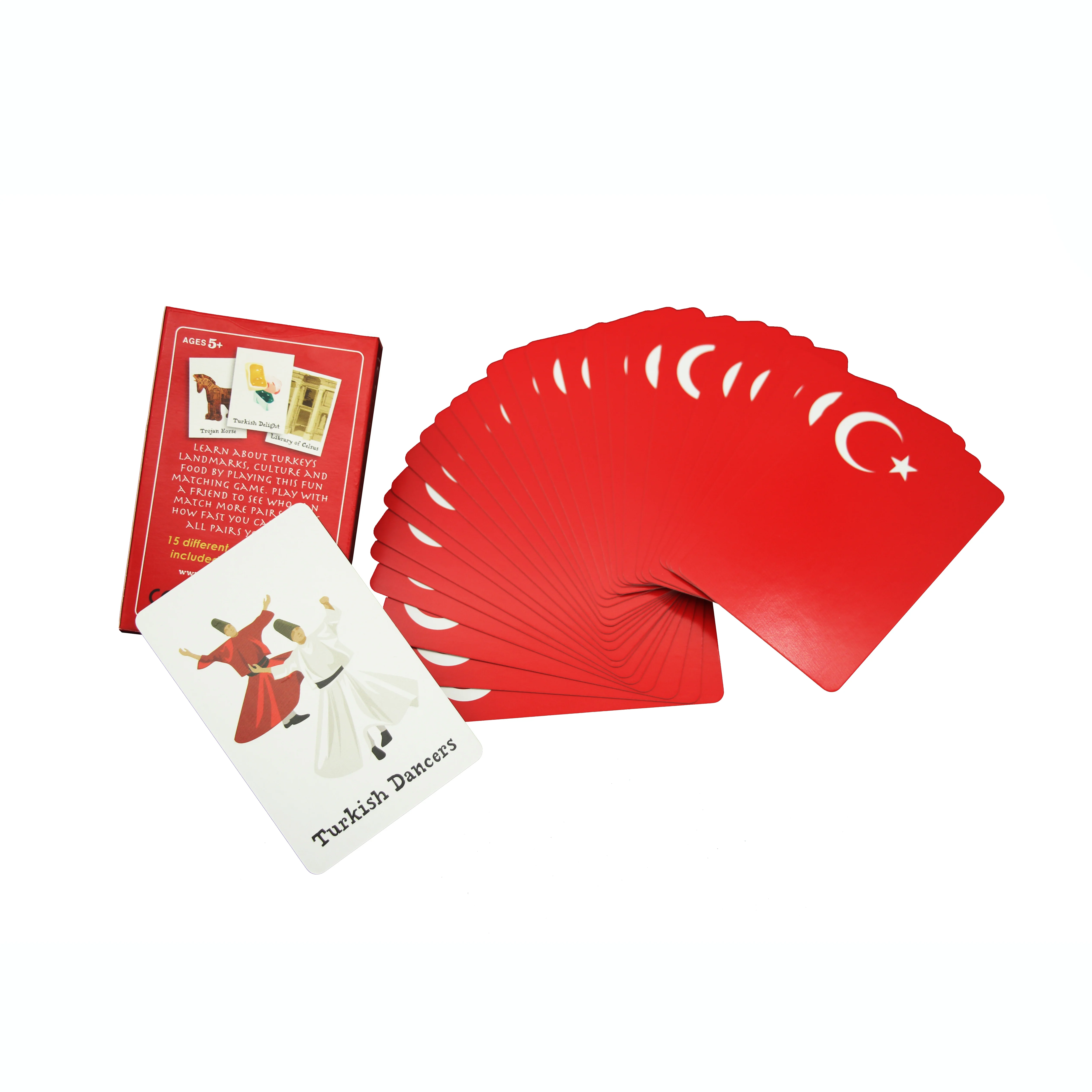 

Chile 63x88mm pvc Card Divice Plastic Poker printable paper italian playing cards, Cmyk 4c printing and oem