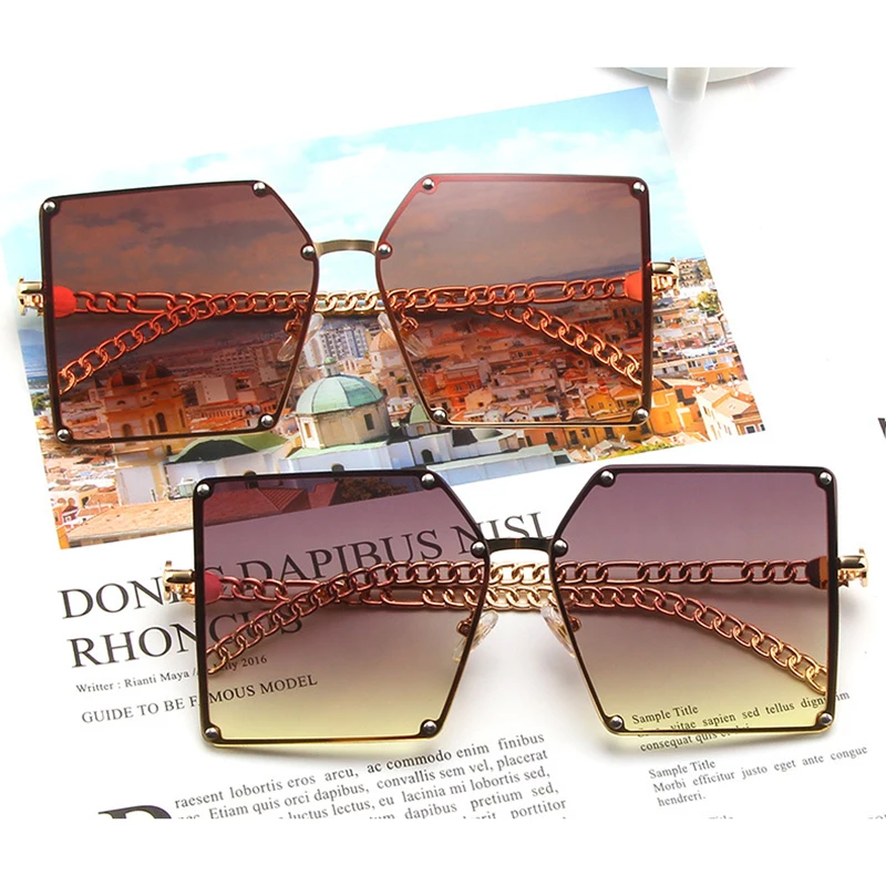 

Custom Fashion Sun Glasses Pc Shades Eyeglasses Colorful rivet Sunglasses, Custom color
