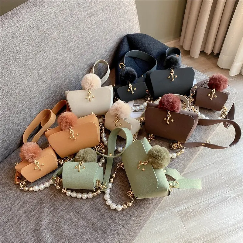 

Designer Inspired Mini Hand Bags Girls Fashion Hand Bag Set Luxury Handbags for Women Mommy and Me Purses Wholesale