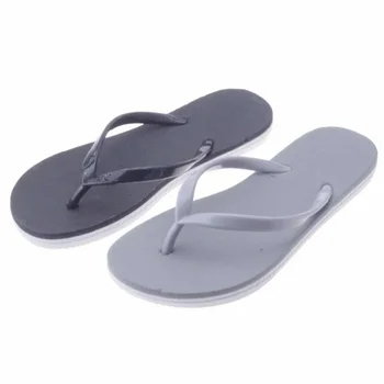 plain white flip flops