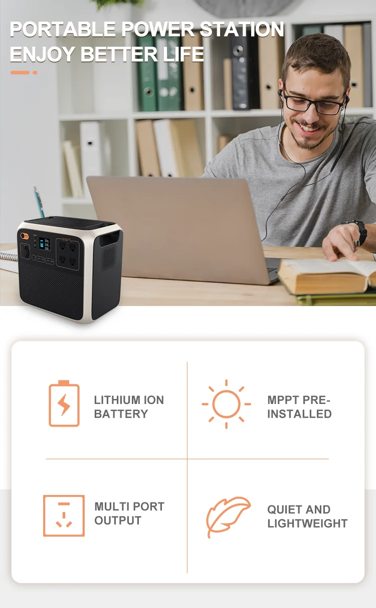 China Best Price Bluetti 1500Wh 1200W Wireless Charging Faster Charge Eco-Friendly Portable Power Station 220V