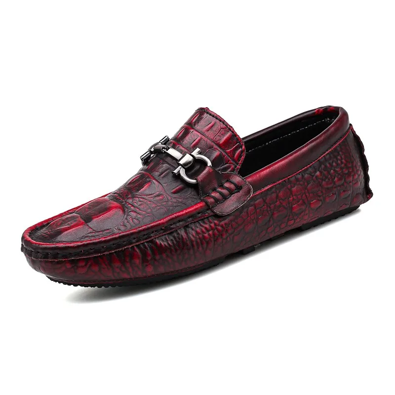 

Fashion man loafer shoes wholesale handmade leather shoes driving casual shoes