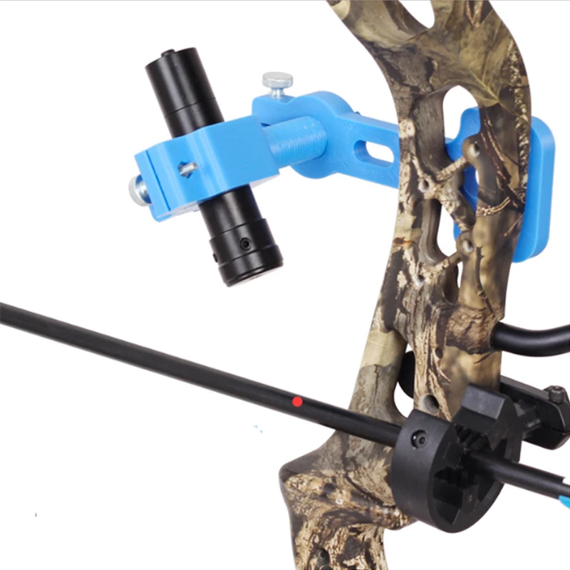 

Archery Compound Bow Recurve Bow Cross Bow Center Alignment Red Dot, Blue