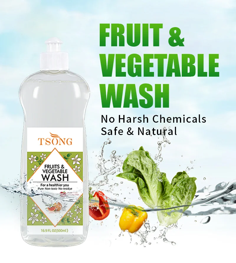 Wholesale Dishwashing Liquid Fruit And Vegetable Cleaner High