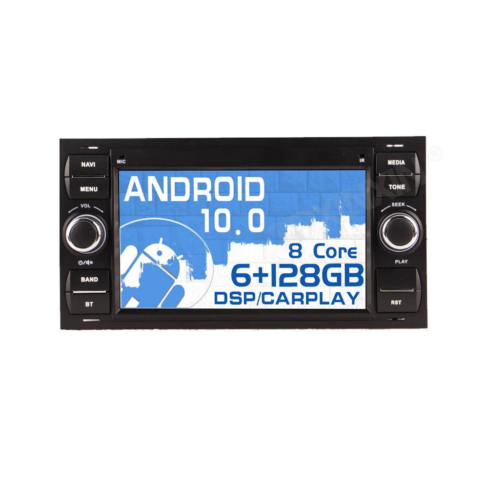 

GPS Navigation Android Multimedia For Ford Touch Screen Video Player Carplay Auto Stereo