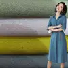 Polyester Huayao double crepe spring and summer women's clothing dress lining fabric elastic force double crepe fabric