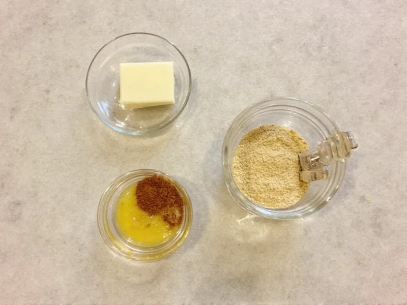 Simple homemade project with basic ingredients