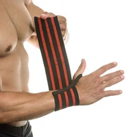 

Adjustable elasticity wrist brace support fitness wrist wraps