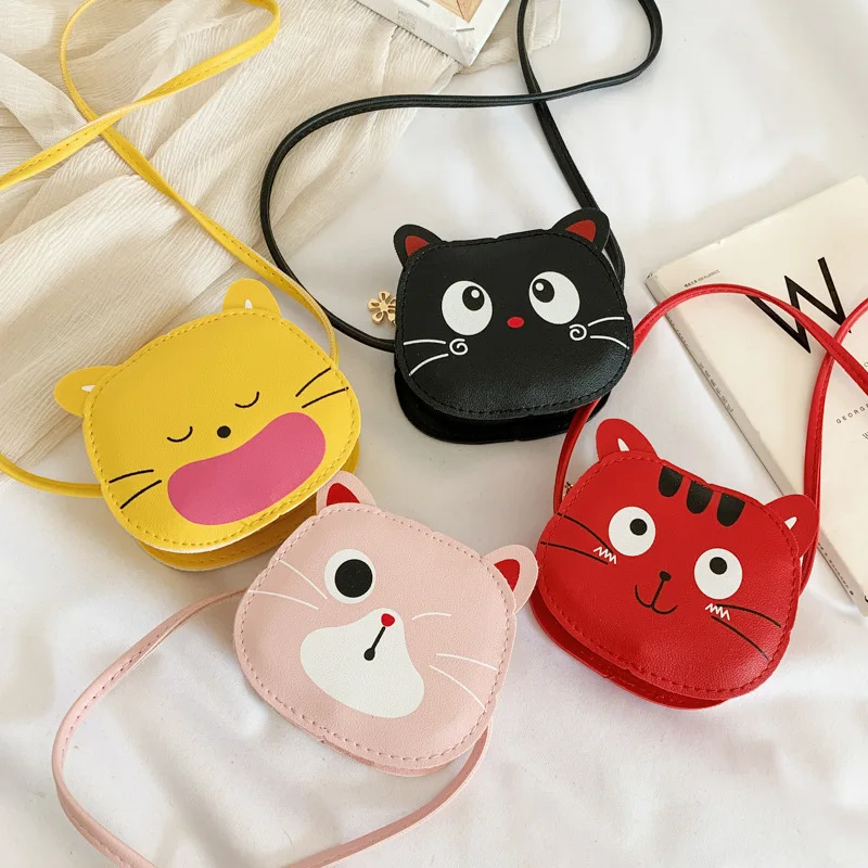 

2021 new fashionable Crossbody Bags Cute Cartoon Animal Children Wallet Small Coin Bag girl purse kids handbags, Customizable