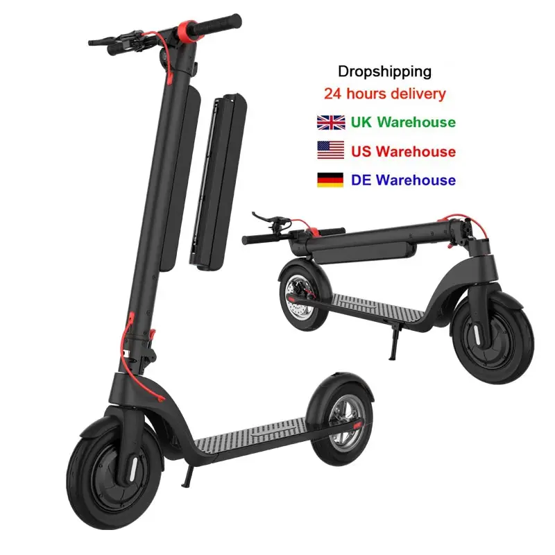 

24 Hours Fast Delivery EU Stock 8.5 Inch Two Wheels 36V 350W 7.5Ah Powerful Motor Propel E-Scooter Electric Scooter Adult, Black white