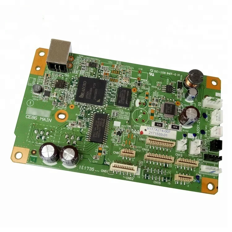 

Refurbished with testing page Formatter Mainboard Mother board for Epson L805 L801 R330 inkjet printer card UV printer