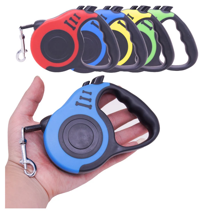 

Amazon Best Seller Retractable Pet Dog Leash for Pet, Blue/yellow/red/green