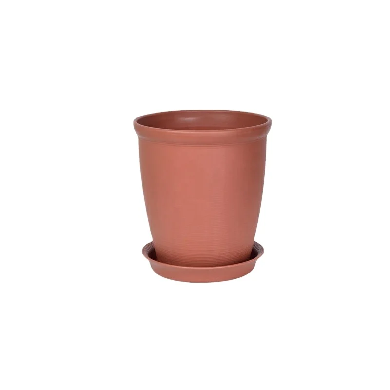 

Wholesale Fashion Design Outdoor Indoor Decorative Bulk Planter Ceramic Flower Pot, Brown