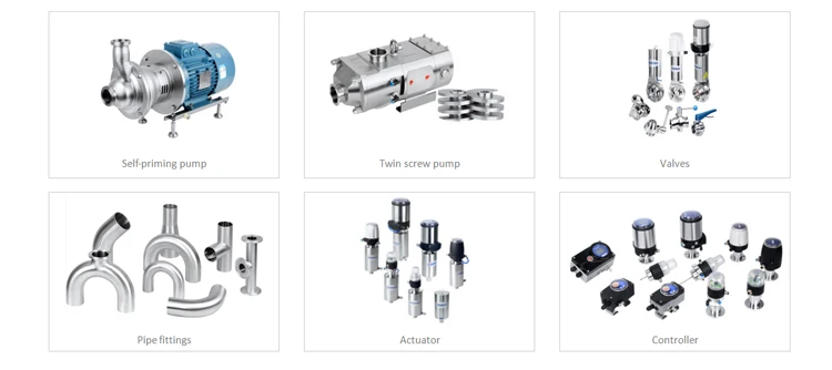 DONJOY food grade centrifugal pump with abb motor