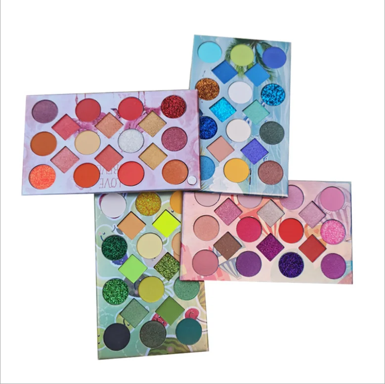 

Newest 72 Colors Cosmetics Four Layers of Marble Rotation Wholesale Shimmer Makeup Eyeshadow Palette Private Label