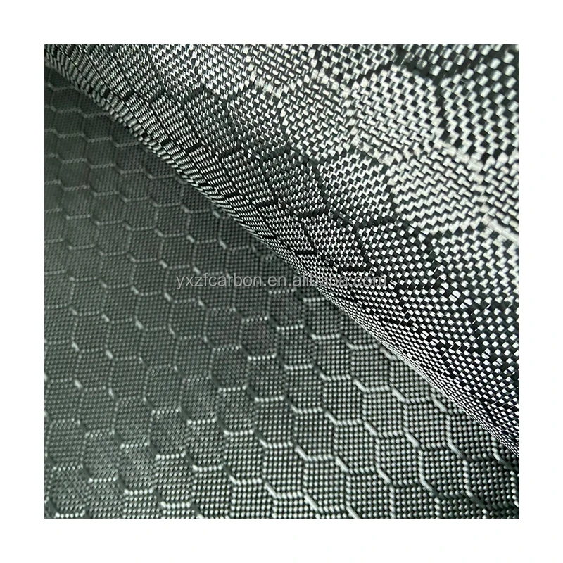 

2023 high temperature resistance 3K honeycomb carbon fabric fiber cloth