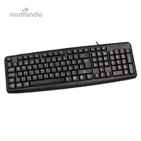 

Standard USB 104 Keys Wired Keyboard gamer teclado for desktop PC Laptop chocolate gaming keyboard