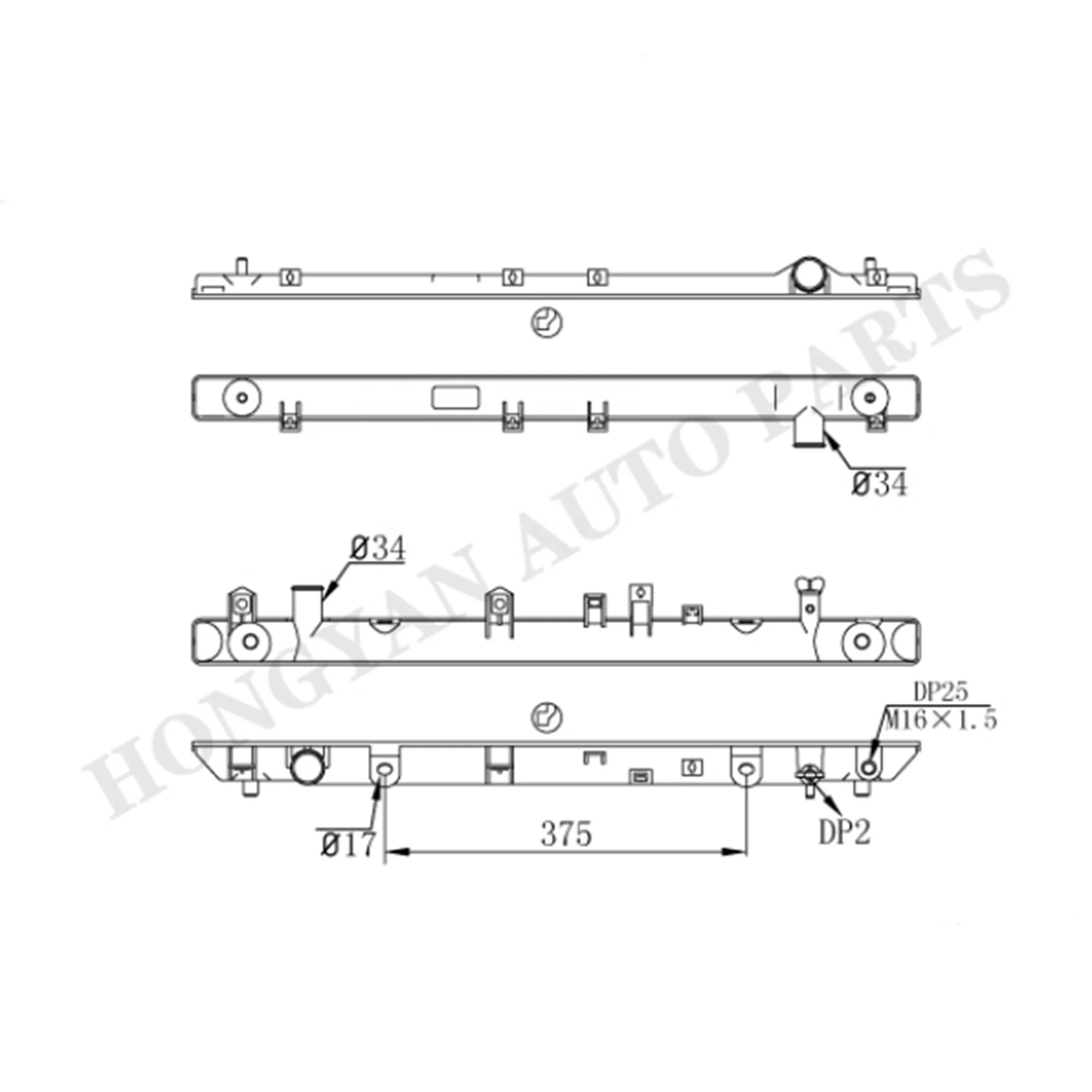 Горячий Поставщик С Основой Из Алюминия Пластиковый Бак Автомобильного ...