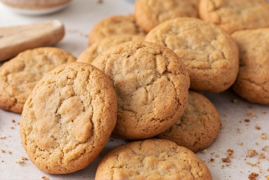 Ginger cookies stored in airtight container with apple slice and slice of bread for maintaining softness