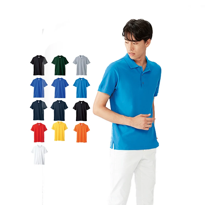 

100% Cotton Polo Shirt Men Polo Shirts Custom Fashion Cotton Polo T-Shirt Unisex Summer High Quality