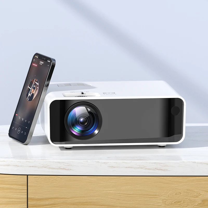 

4k 720p Full Hd Projector 5000 Lumens Portable Lcd Home Theater Movie Led Projector