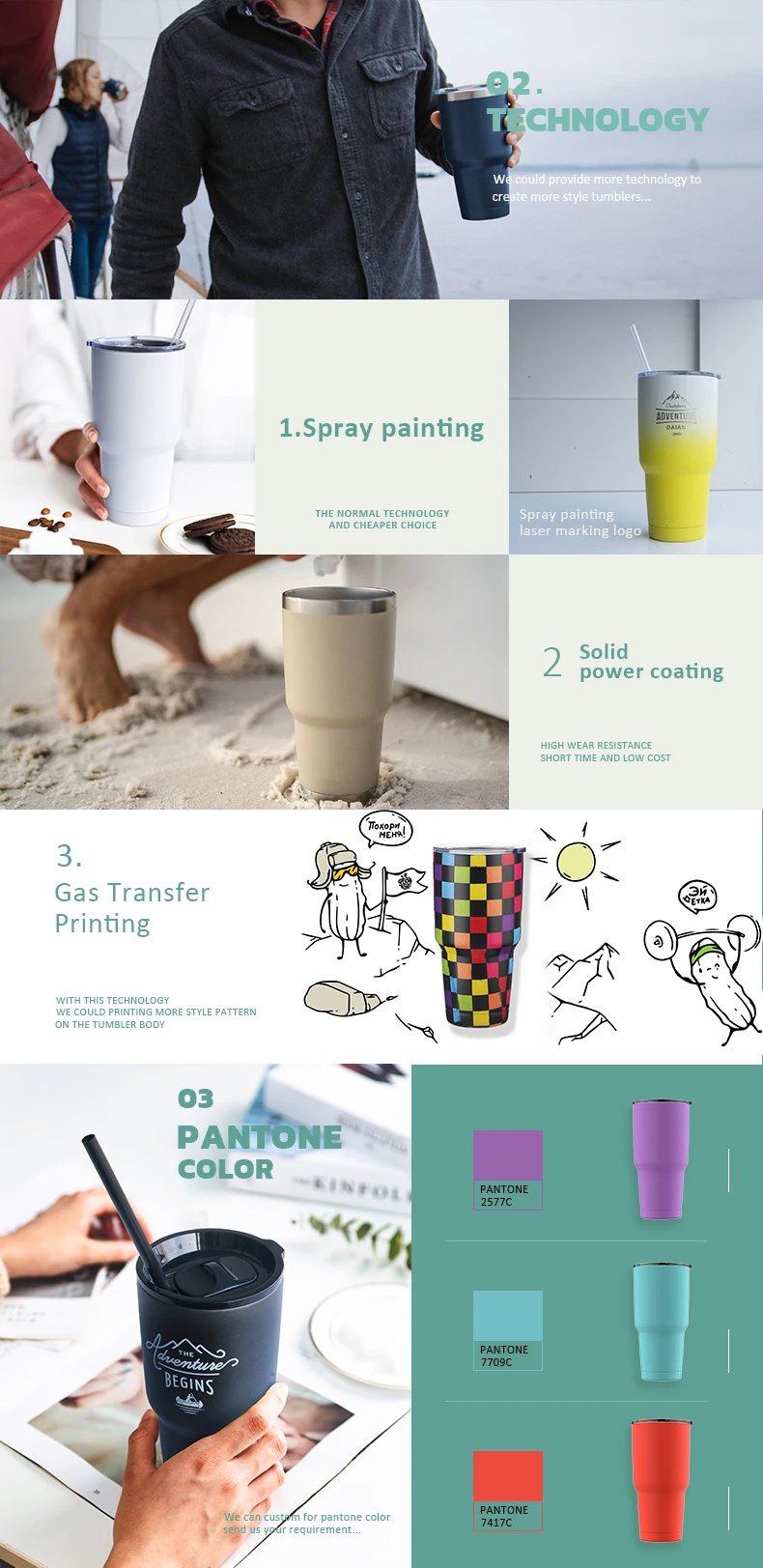 30 oz Stainless Steel Metal Tumbler Wholesale