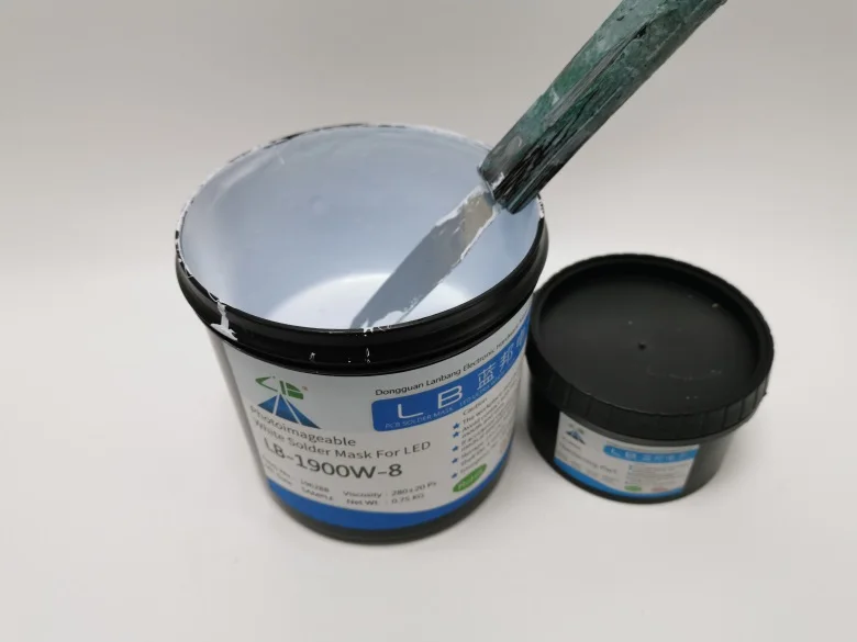 
High quality solder mask PCB photosensitive white ink 
