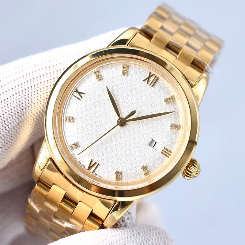 

Luxury Men Patek Gold Wrist Automatic Nautilus Patek Watches