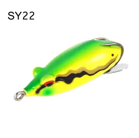 

Soft Frog Lure Fishing Bait Topwater Frog Lures Soft Fishing Lure, 6 colors available/blank/oem