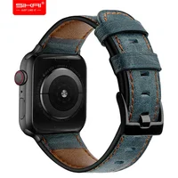 

SIKAI High quality leather watch strap 38mm/40mm/42mm/44mm for Apple watch series 1 2 3 4, for apple watch genuine leather band