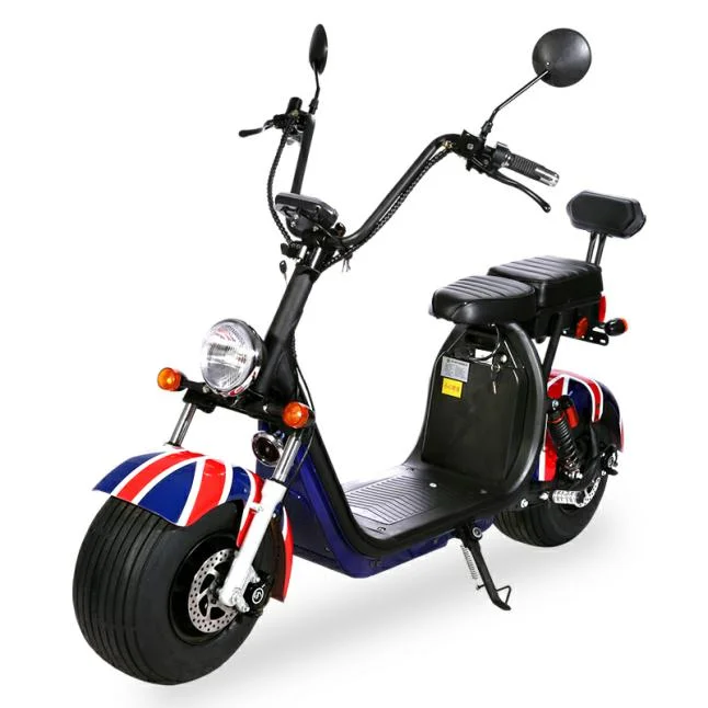 

[EU stock]Customized fat tyre citycoco motor 1500w ehoodax electric scooter