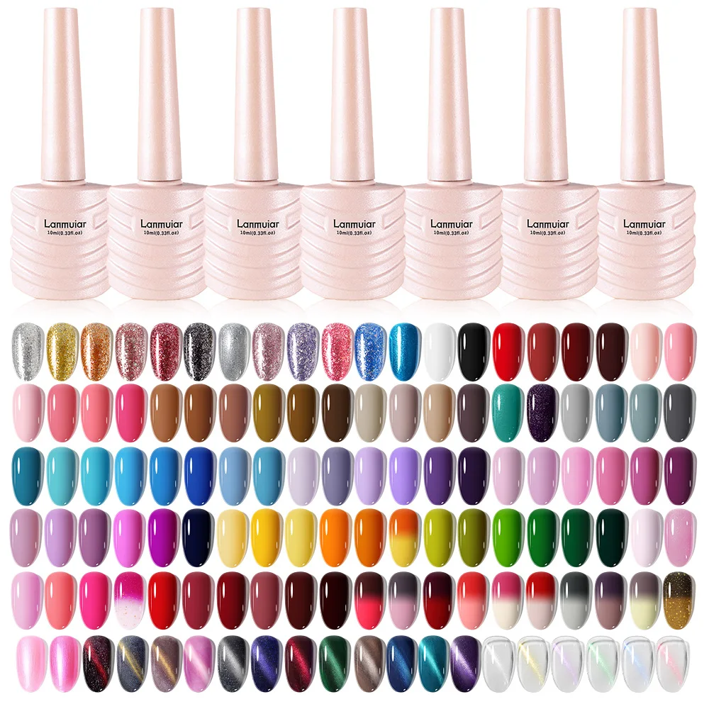 

Private Label Gel Polish Set Nail Products Cosmetics Uv Gel Nail Polish OEM Bottle Item Wholesale Price, Clear