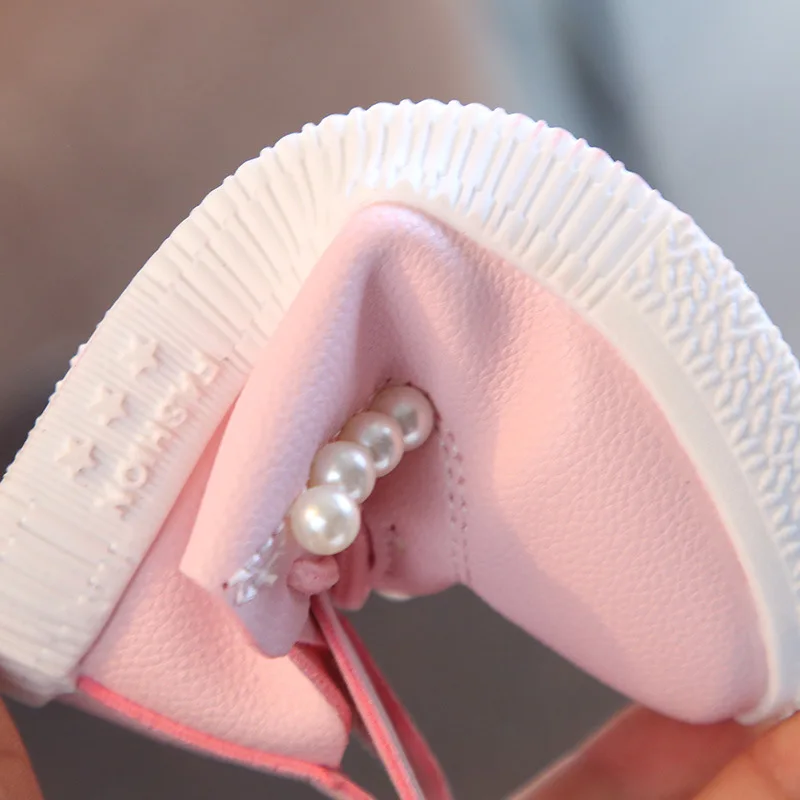 
Hot selling cute cartoon ear kids girl shoes 