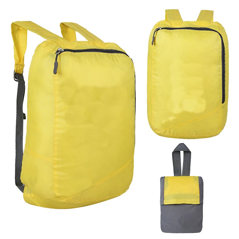 

Fashion Cheap OEM logo 18L unisex leisure portable unisex outdoor mini travel folding backpacks