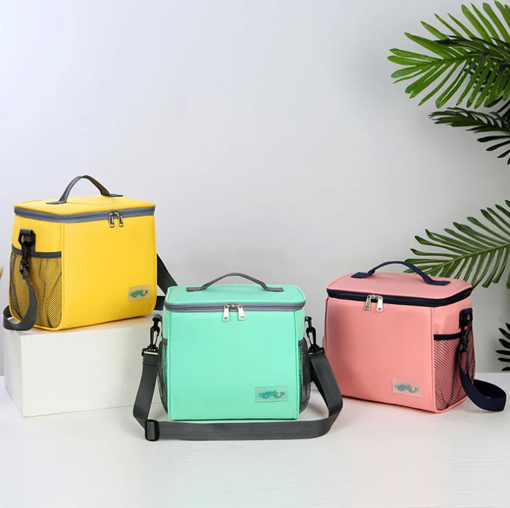 

Wholesale Custom Cheap Non Woven School Lunch Cooler Bag Cheap Kids Lunch Bag Cheap Non Woven Insulated Cooler Lunch Bag, Customized color