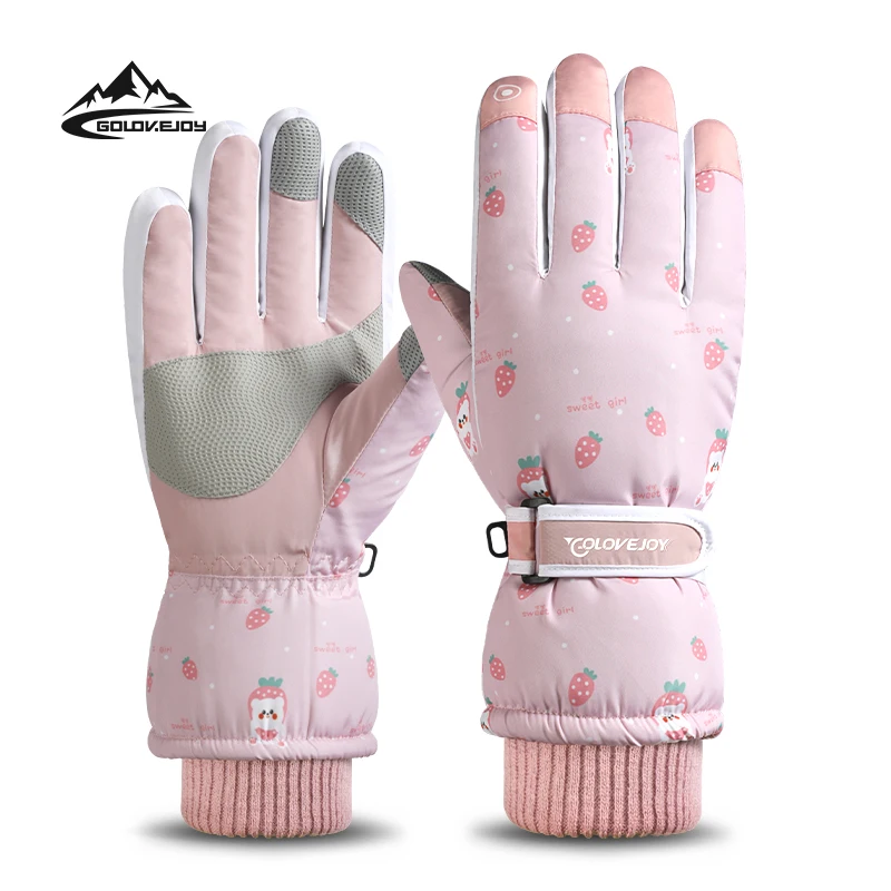 

GOLOVEJOY SK13 Wholesale New Hot Selling High Quality Winter Riding Gloves Snow Gloves Keep Warm Waterproof Ski Outdoor Gloves, Has 3 colors