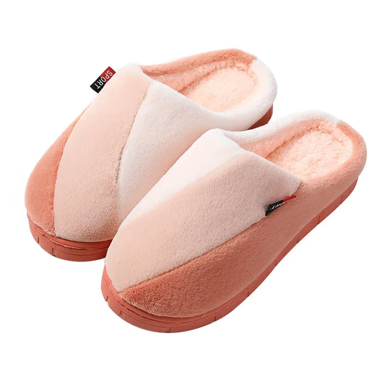 

Cotton Slippers Women Autumn And Winter Lovely Home Dormitory Indoor Home Warm Couple Slippers, As picture