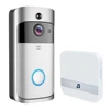 smart wireless calling sim card sensor transformer video door bell camera with flashing light