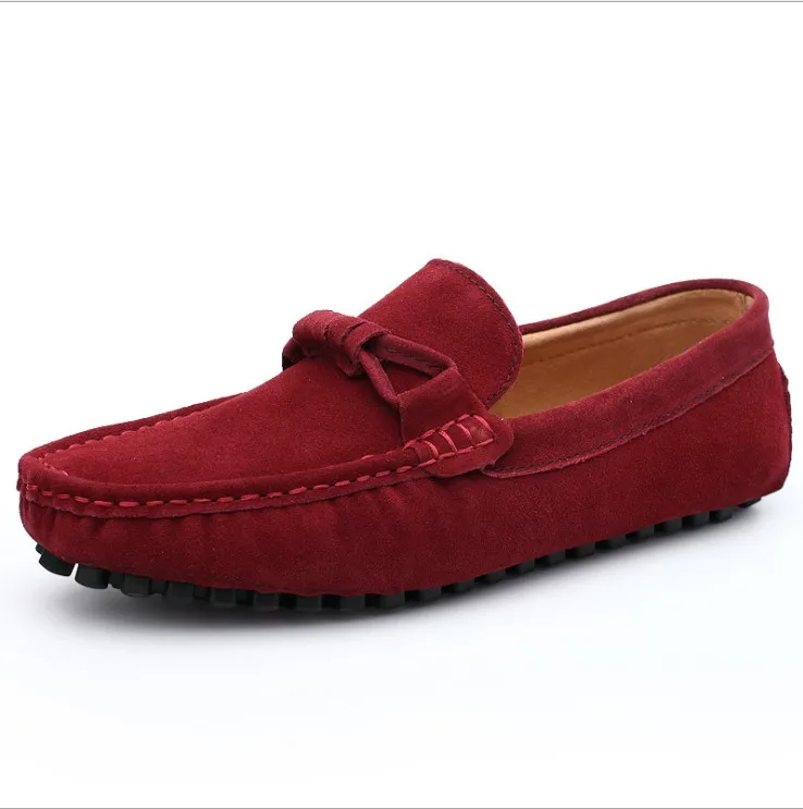 

Men Soft Moccasin Driving Loafers Faux suede Leather Boat Shoes casual shoe