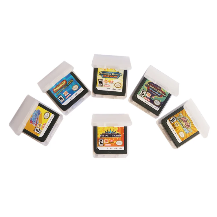 

USA version ds games Digimon World Dusk Dawn Championship Kirby Squeak Squad Super Star Ultra for Digimon Kirby ds games