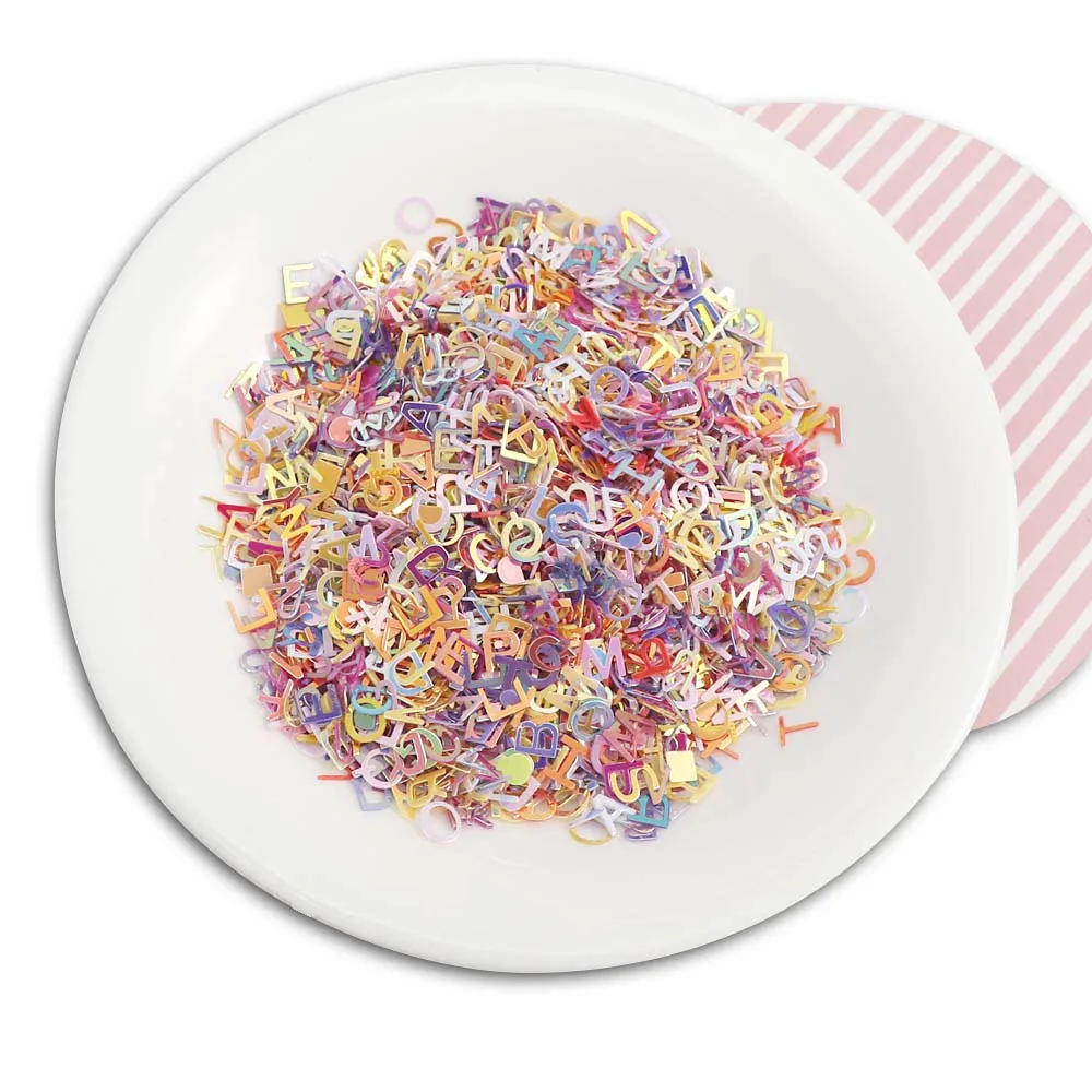 

26 Letters Colorful And Ornaments Hand DIY Accessories Cake Decoration