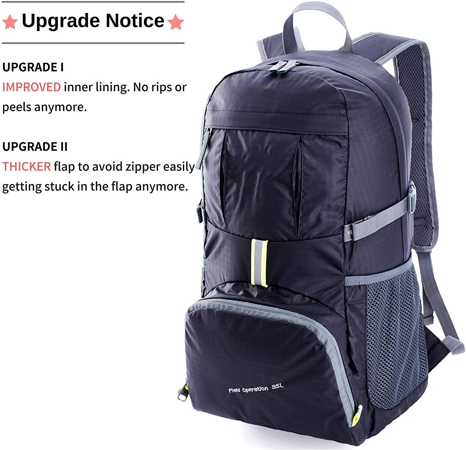 FREE SAMPLE Custom Ultralight Packable Durable Waterproof Handy Foldable Travel Cycling Hiking Camping Outdoor Daypack Backpack