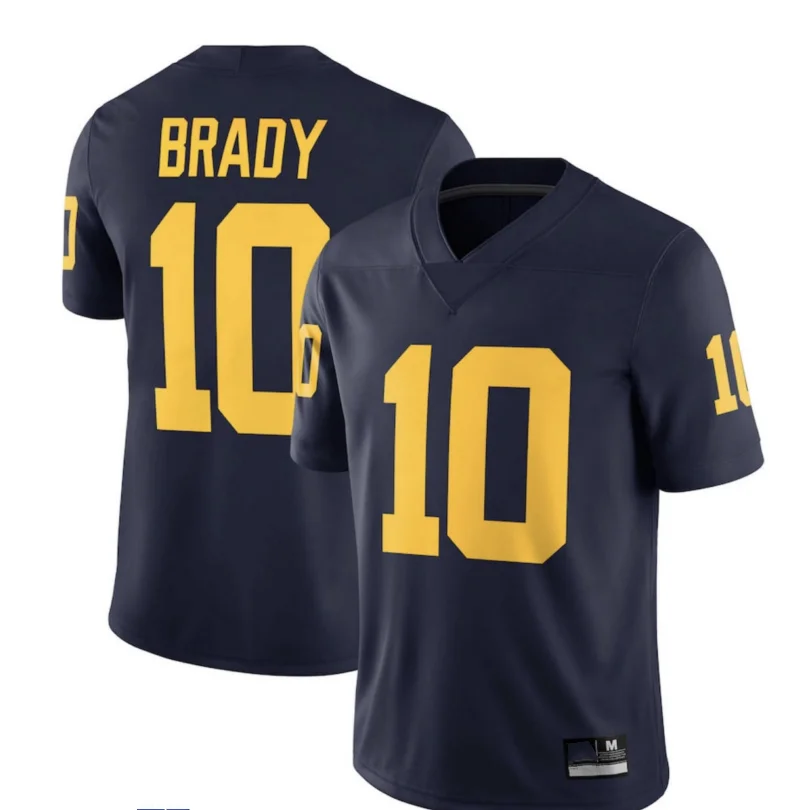 

New Top Quality Tom Brady 12 # 10 American Football Jersey Club Teams Uniform Stitched Men's Sports Wear T-shirt Custom Name