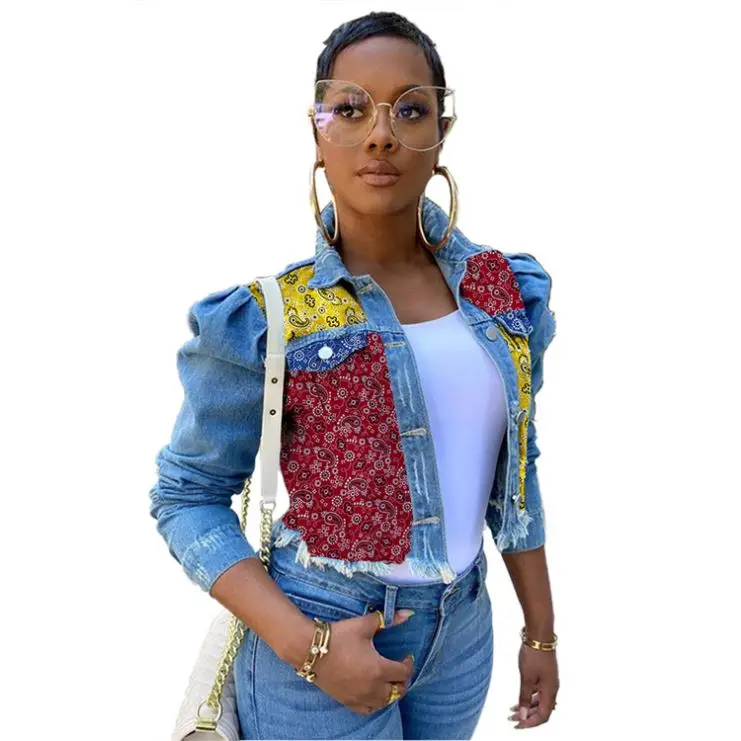 

Hot Sale Womens Fashion Trendy Clothes And Coats 2021 Denim Jacket Women Jean Jackets For Ladies
