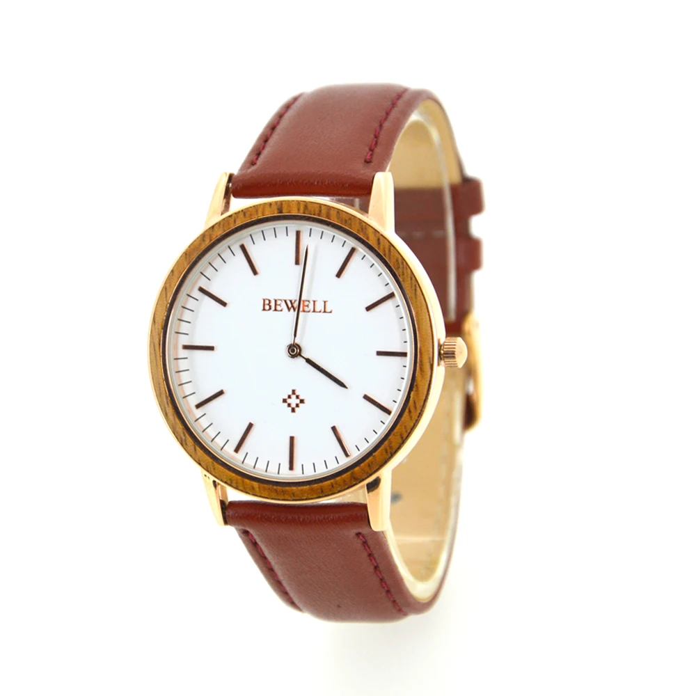 

Watch Factory Bewell Stainless Steel Wrist Watch Leather Watches Men Wrist