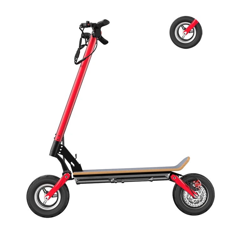 

Cheap 500W Power Dual Motor Wide Wheel Foldable Electric Golf Scooter For Adults