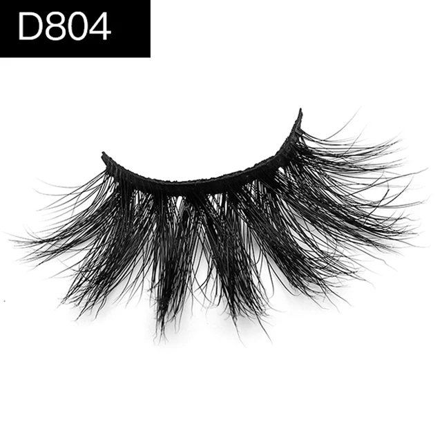 

Eyelashes Multi Pack Natural Hair Eyelashes Vendor Hand Made Mink 5D Eyelashes 25mm