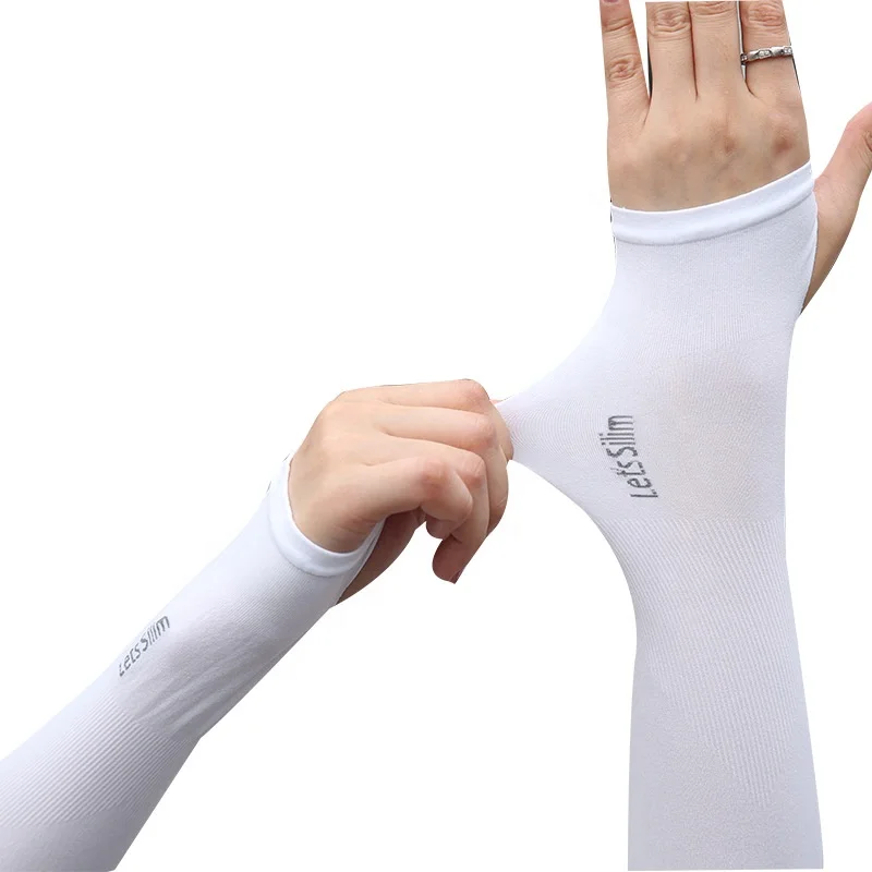 

Hot Selling Arm Sleeves Warmers Sports Sleeve Sun UV Protection Hand Cover Ice Sleeves Cooling Warmer Running Fishing Cycling